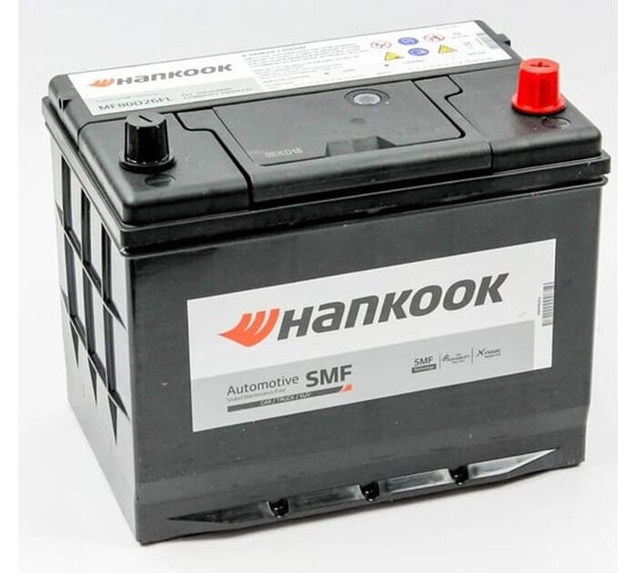 Аккумулятор HANKOOK 6СТ-70.0 80D26L, Обратная Поляроность, HK80D26FL, 70 А·ч №1