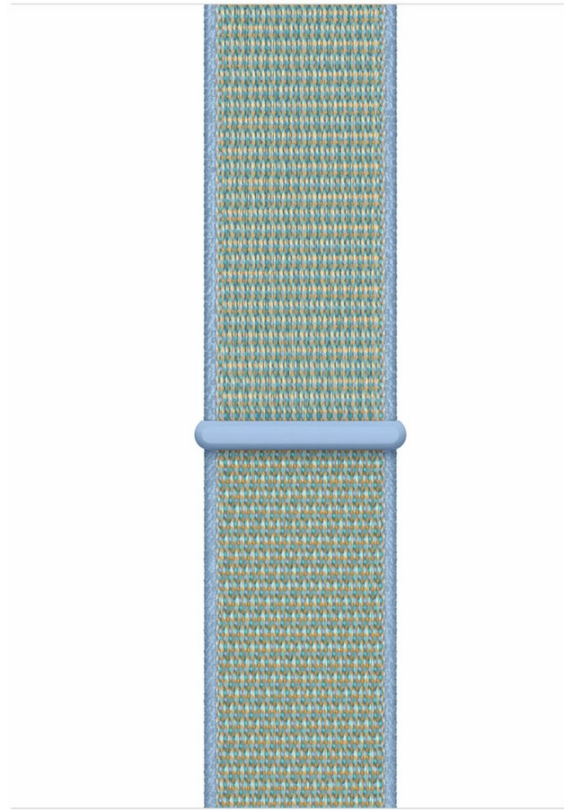 Ремешок Apple Sport Loop Cornflower для Apple Watch 42-44-45-49mm, Васильковый детальное изображение - 3
