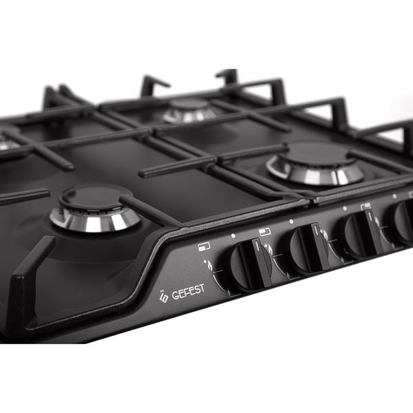 Газовая варочная панель Gefest PVG 1212 K2, Черный детальное изображение - 4
