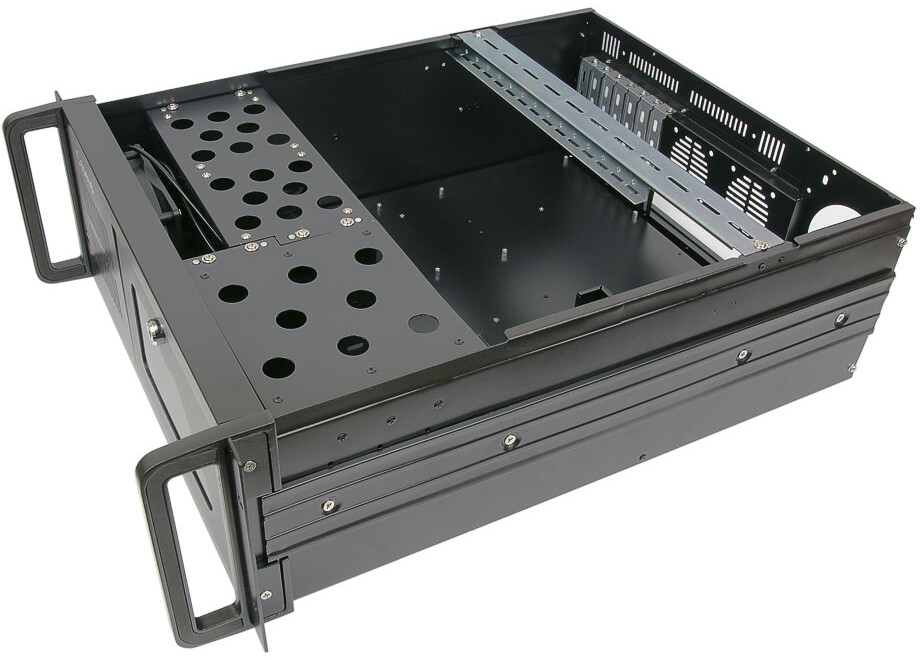 Серверный корпус Cabeus CL-407L, без БП, Черный детальное изображение - 6