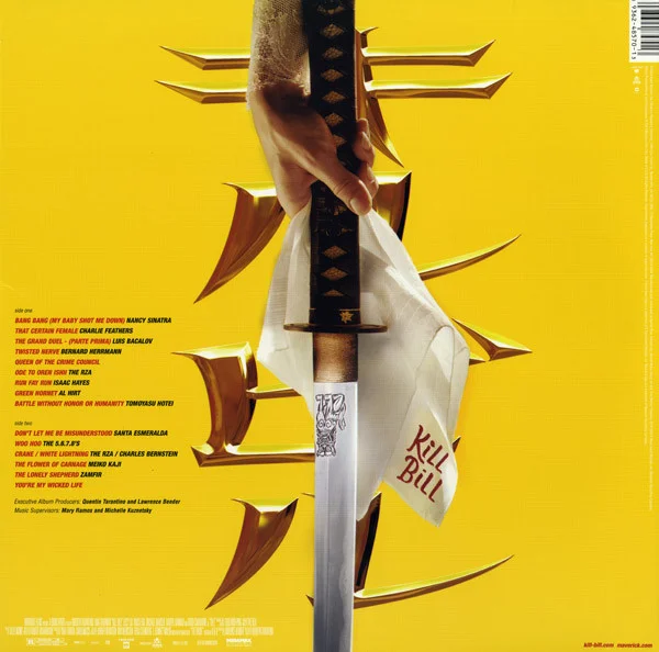 Виниловая пластинка Various – Kill Bill Vol. 1 – Original Soundtrack LP детальное изображение - 2