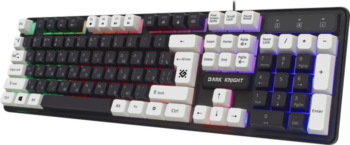 Клавиатура Defender Dark Knight GK-077, 45077, Черный №2