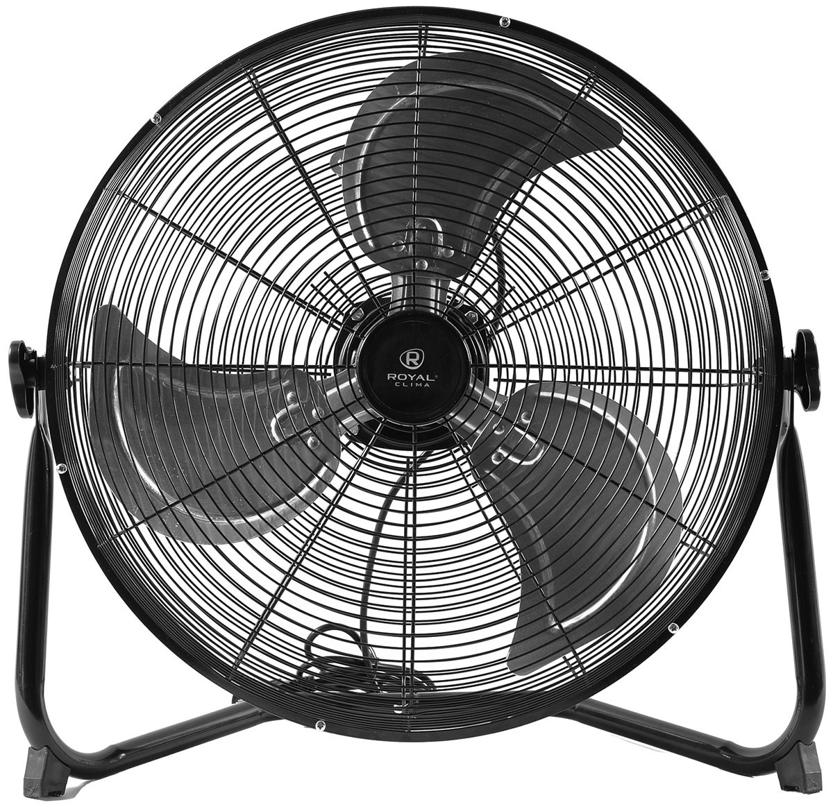Вентилятор промышленный напольный Royal Clima RSF-200M-BL, 120 Вт, Черный детальное изображение - 1