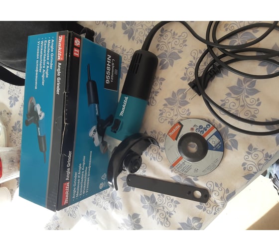 Угловая шлифмашина Makita, плавный пуск, антирестарт, коробка GA5030RX8 (Makita GA5030R+Диск B-45808, 5 шт), 125 мм, 11000 об/мин, 720 Вт детальное изображение - 24