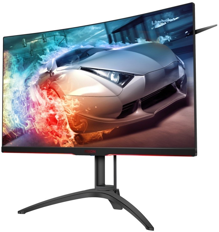 Монитор AOC AGON AG322QC4, 31.5″, 2560x1440, 144 Гц, Черный детальное изображение - 2