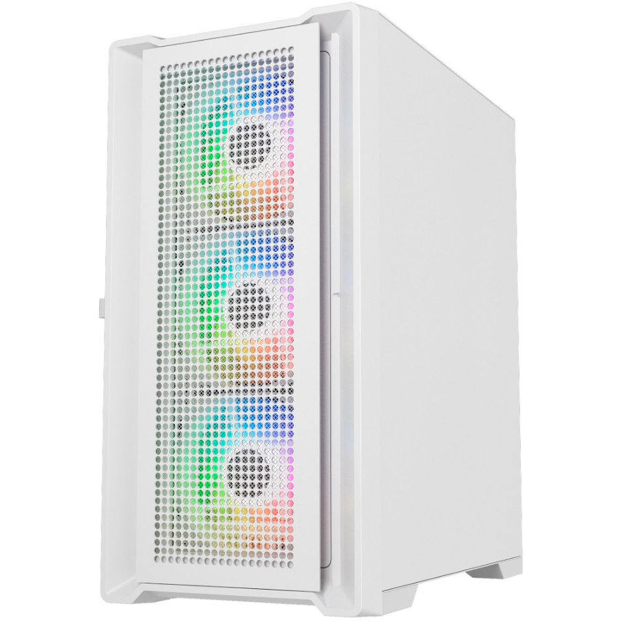 Корпус Powercase Alisio Micro X4W V2, Белый детальное изображение - 3