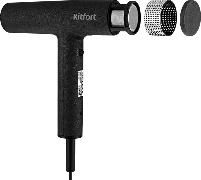 Фен KITFORT KT-3239, Черный №3