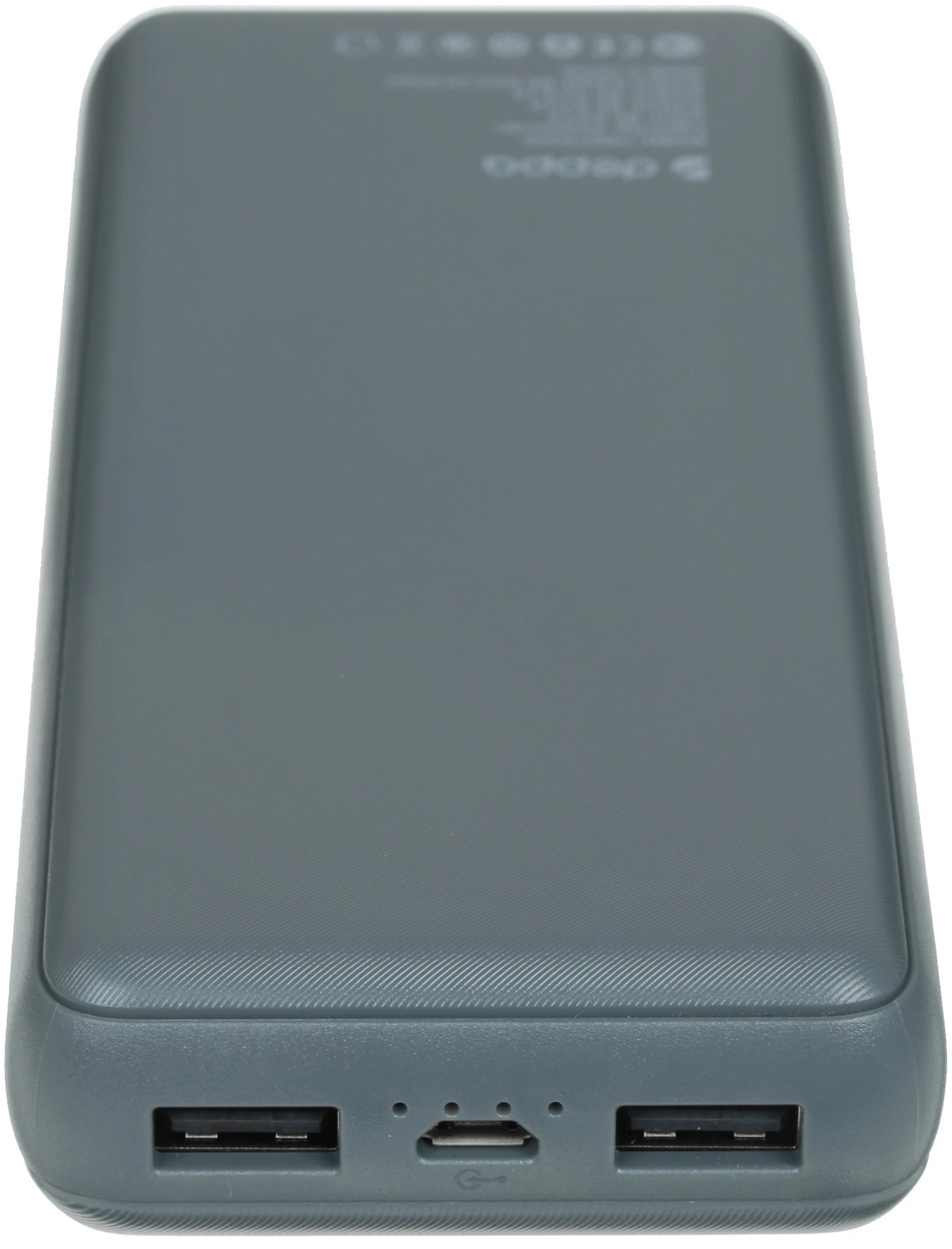 Внешний аккумулятор Deppa NRG Power Compact (33551), 20000 мАч, Серый детальное изображение - 2