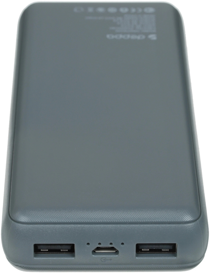 Внешний аккумулятор Deppa NRG Power Compact (33551), 20000 мАч, Серый №2