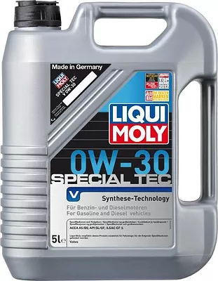 Моторное масло Liqui Moly Special Tec V 0W-30, 2853, 5 л  детальное изображение - 1