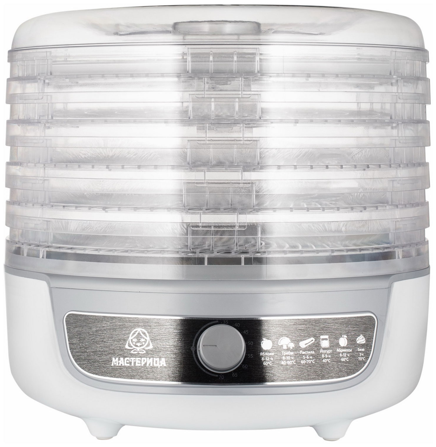 Сушилка для овощей Мастерица EFD-1002VM, 600 Вт, Белый детальное изображение - 1