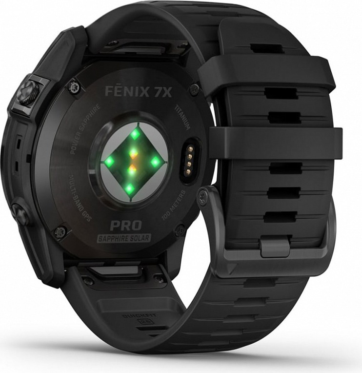 Смарт-часы Garmin Fenix 7X Sapphire Pro Solar, 51 мм, Черный детальное изображение - 2