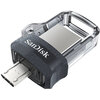 USB Flash накопитель SanDisk Ultra Dual m3.0 (SDDD3-256G-G46) 256 ГБ, черный вариант - 1