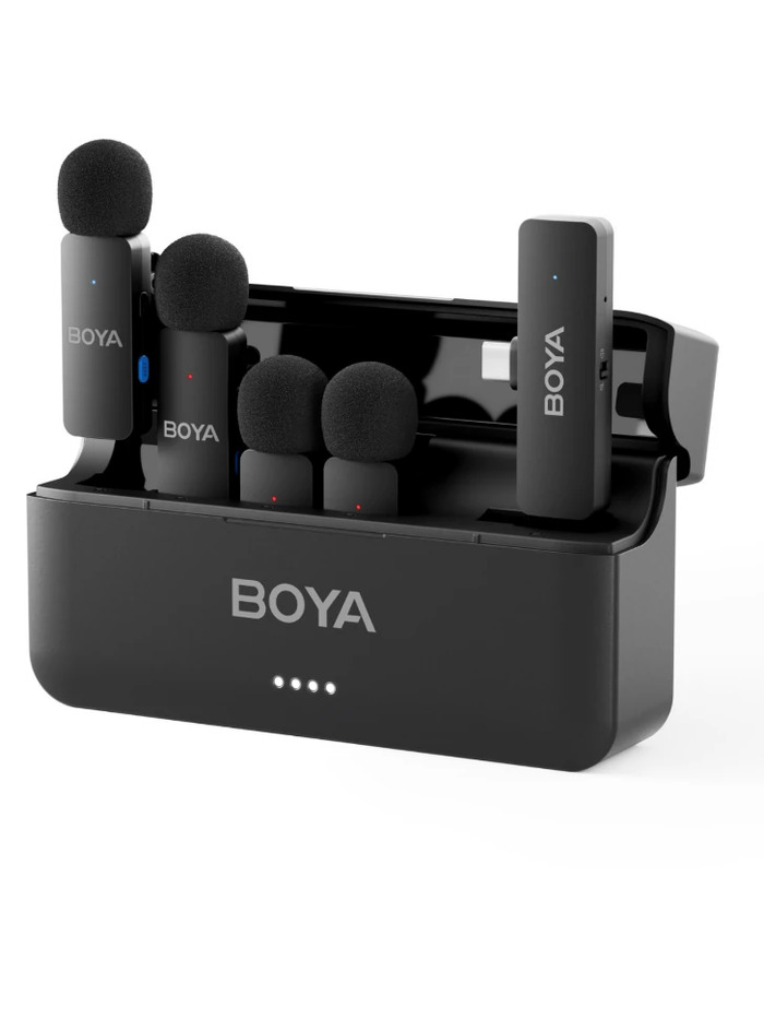 Радиосистема BOYA BY-V4U, Черный №3