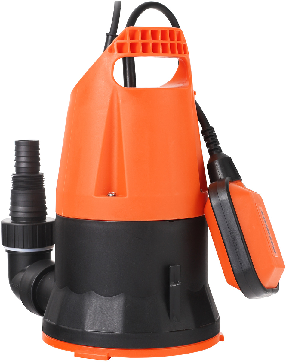 Дренажный насос Patriot F 450Z, 133.33 л/мин, 32 мм, напор 5 м, d=25 мм, 450 Вт, Оранжевый детальное изображение - 2