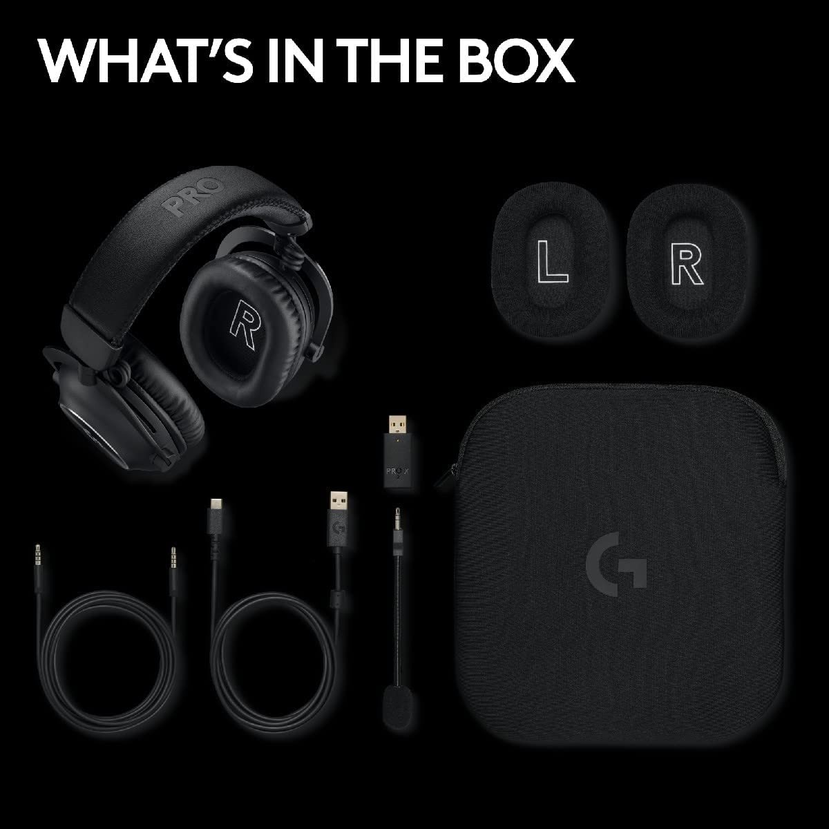 Наушники Logitech G Pro X 2 Lightpeed, Черный детальное изображение - 2