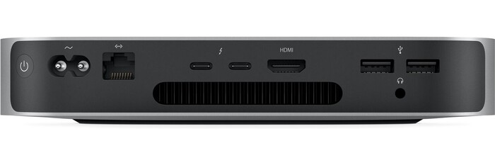 Настольный компьютер Apple Mac mini M1 2020, RAM 16 ГБ, SSD 1 ТБ, 8-Core GPU, Серебристый №4