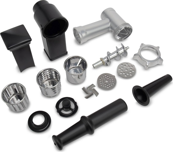 Мясорубка Vitek VT-3646, Серебряный №4