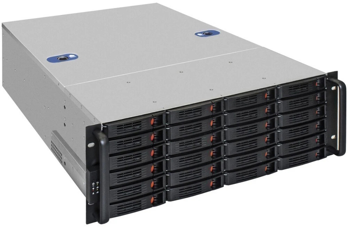 Серверный корпус ExeGate Pro 4U660-HS24, без БП, Черный №1