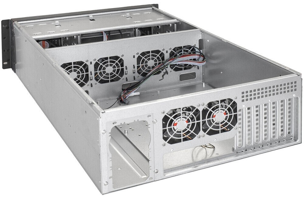 Серверный корпус ExeGate Pro 4U650-010/4U4139L, без БП, Черный детальное изображение - 3