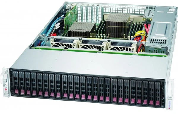 Серверный корпус SuperMicro CSE-216BE1C4-R1K23LPB, 1200 Вт, Серебристый/Черный детальное изображение - 1