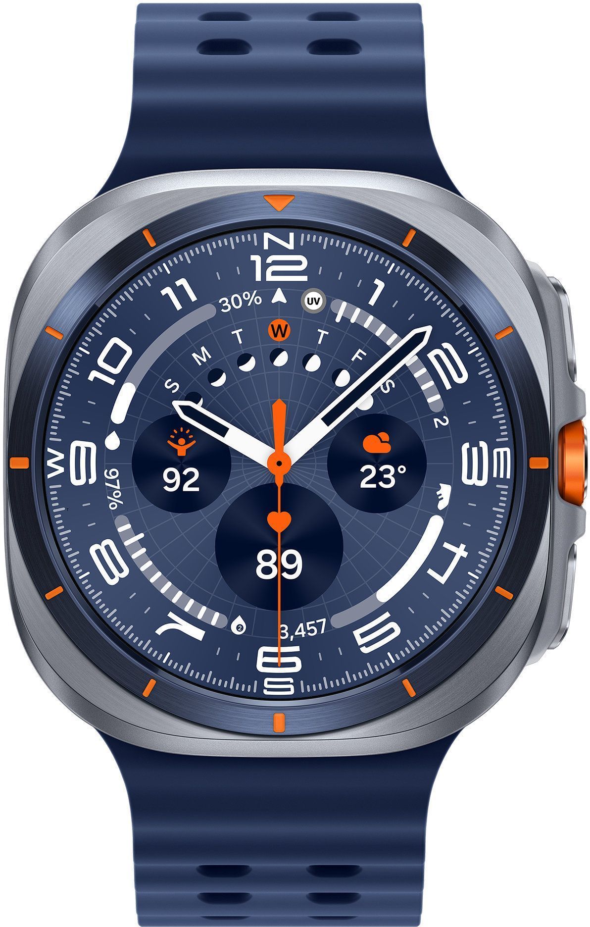 Умные часы Samsung Galaxy Watch Ultra (2025) 47 мм, Синий титан детальное изображение - 2