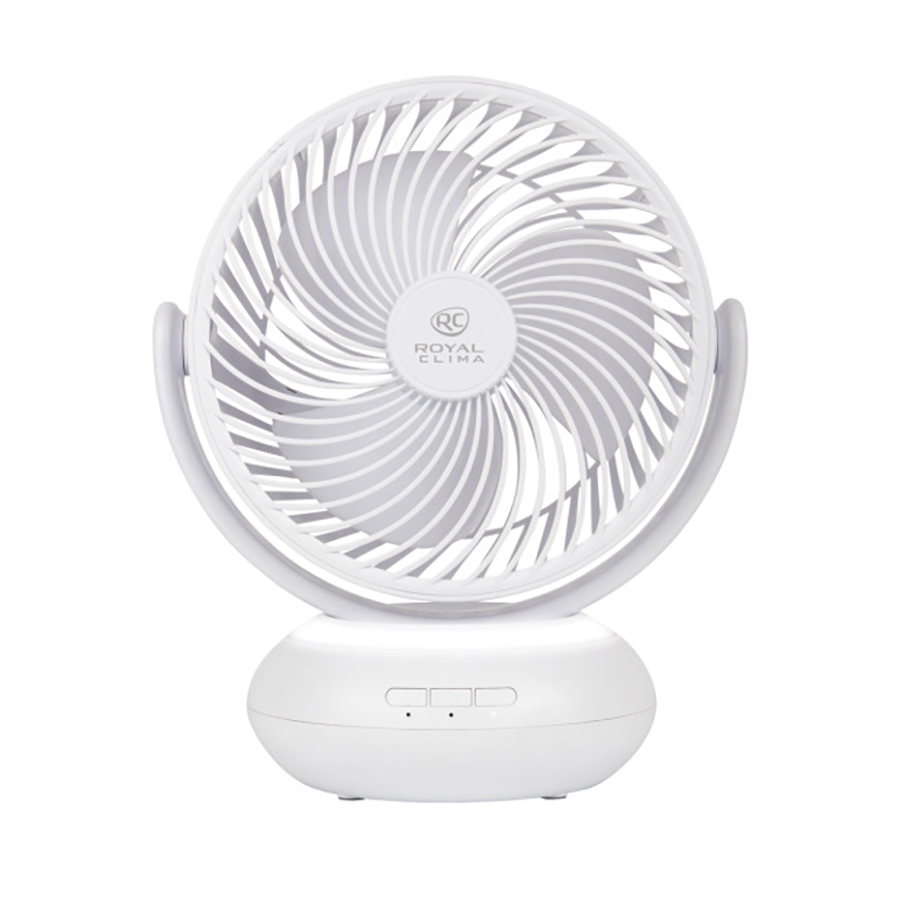 Вентилятор портативный Royal Clima RSF-0701E-WT, 5 Вт, Белый детальное изображение - 1