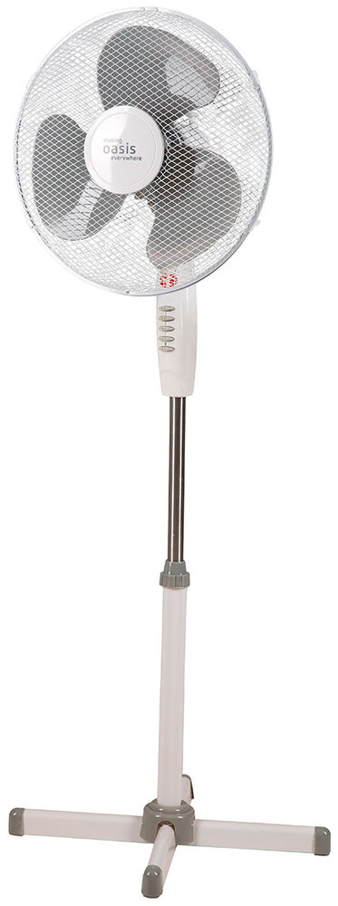 Вентилятор Oasis VF-40SWG, 40 Вт, Белый/Серый №2