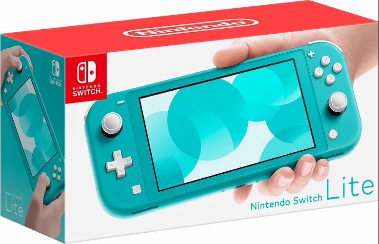 Портативная приставка  Nintendo Switch Lite 32 ГБ, Бирюзовый детальное изображение - 7