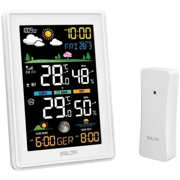 Метеостанция BALDR B0360WST2H2PR-V3, Белый детальное изображение - 3