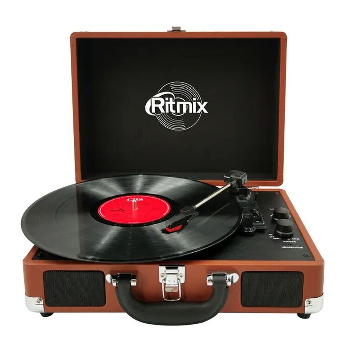 Проигрыватель винила Ritmix LP-160B, Коричневый №2