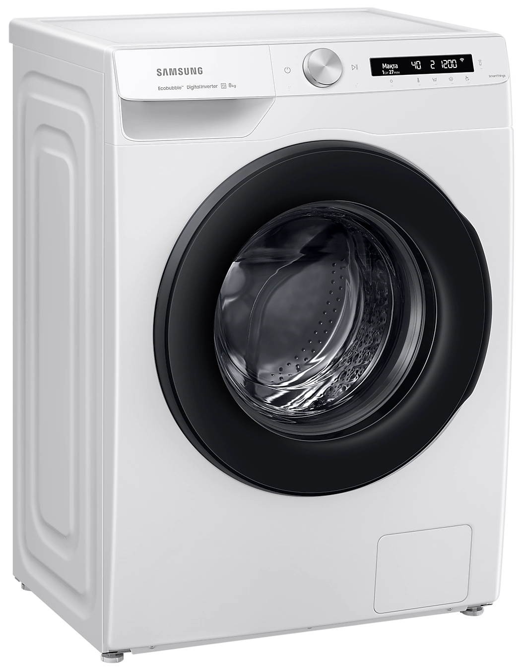 Стиральная машина Samsung WW80A6S24AW, Белый детальное изображение - 5