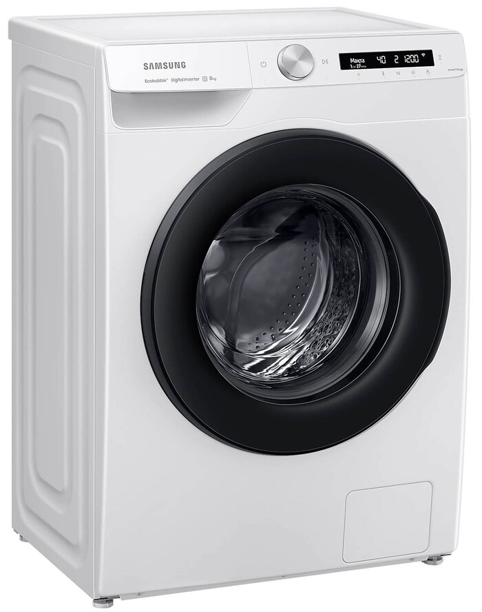 Стиральная машина Samsung WW80A6S24AW, Белый №5