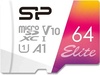 Карта памяти Silicon Power Elite MicroSD (SP064GBSTXBV1V20), 64 Гб вариант - 1