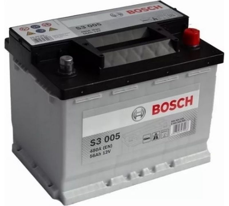 Аккумулятор BOSCH Silver EN480 R+, обратная, 0092S30050 56 А·ч детальное изображение - 1