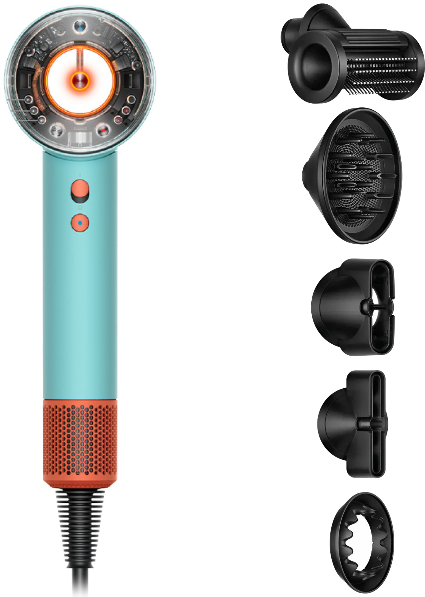 Фен Dyson Supersonic Nural HD16, Керамическая патина/Топаз детальное изображение - 1