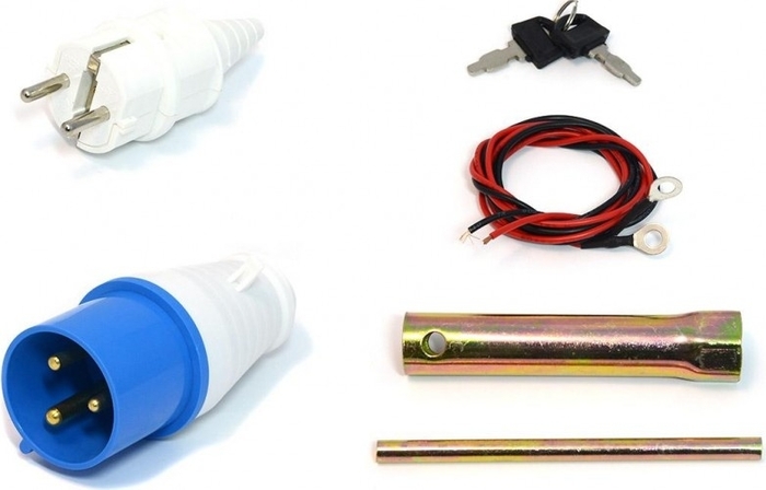 Генератор бензиновый ТСС SGG 7000EA 030020, 7 кВт, Синий №7