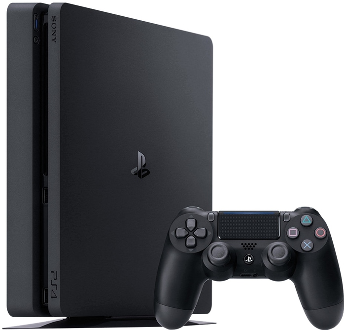 Игровая приставка Sony Playstation 4 Slim 1 Tb Black №1