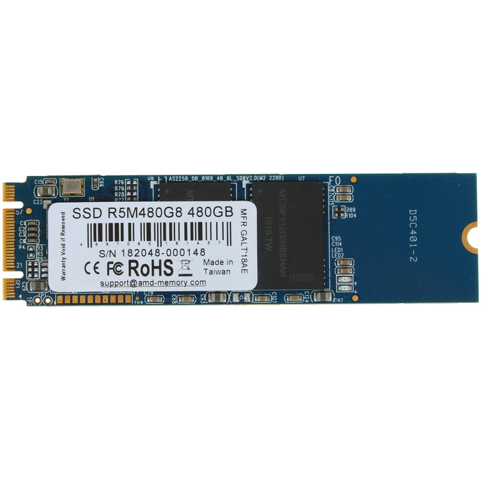 Накопитель SSD AMD R5 Series R5M480G8, 480 Гб №1