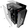 Корпус Powercase Rhombus X3 Mesh LED, Черный вариант - 6