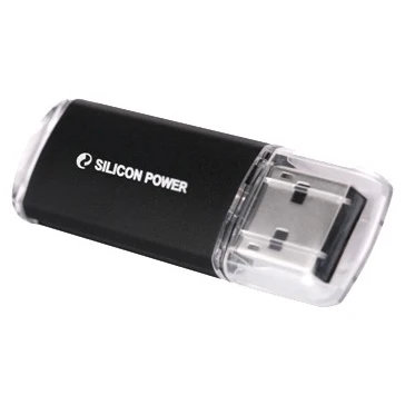 USB Flash накопитель Silicon Power Ultima II I-series (SP032 ГБUF2M01V1K) 32 ГБ, черный детальное изображение - 1