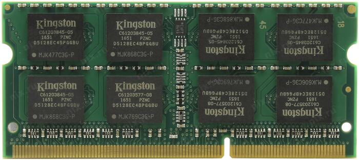 Оперативная память Kingston SO-DIMM DDR-III 1600MHz, KVR16S11/8WP, 8 Гб №1