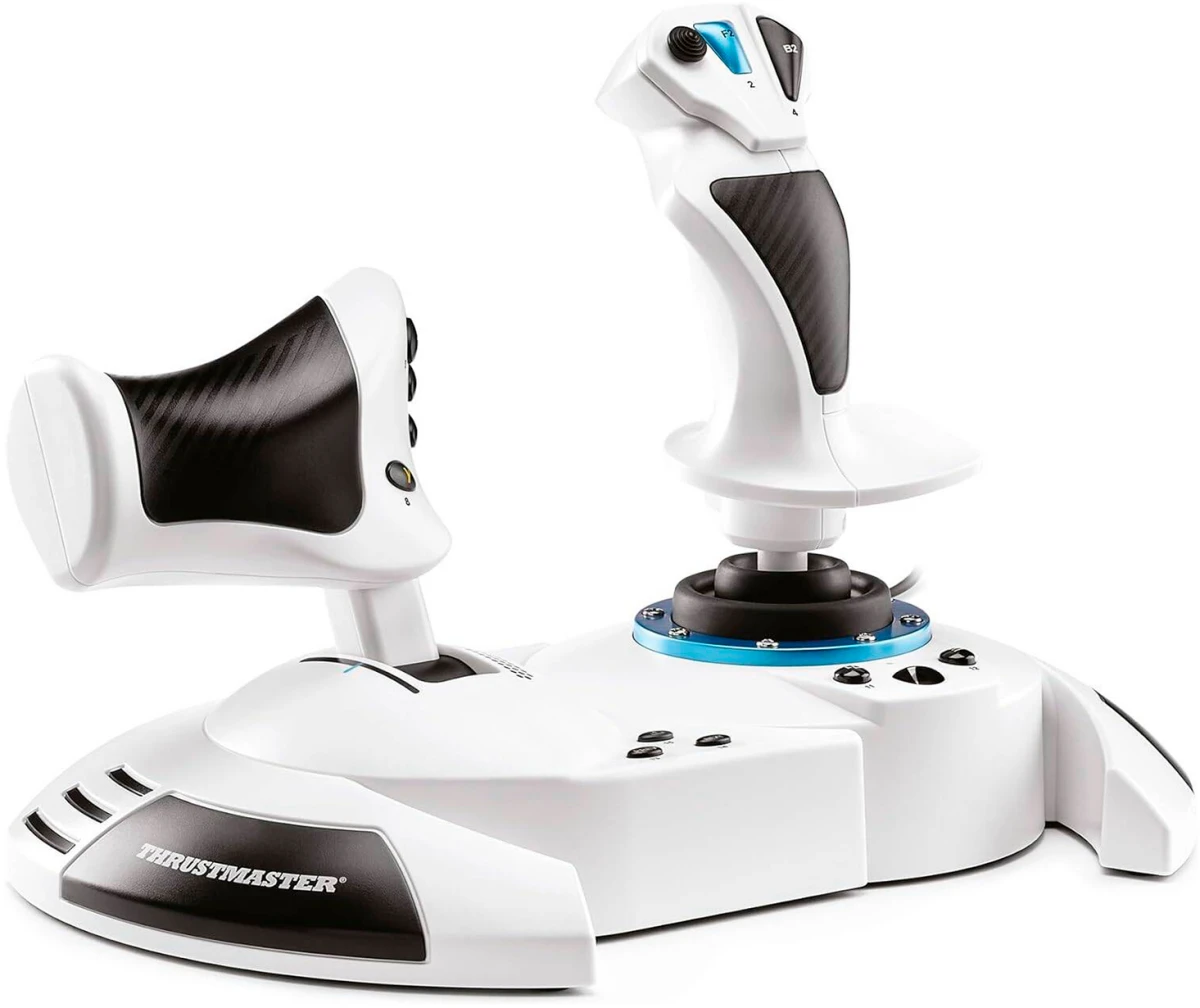 Джойстик + рычаг ThrustMaster T.Flight Hotas One MSFS Special Edition, Белый детальное изображение - 2
