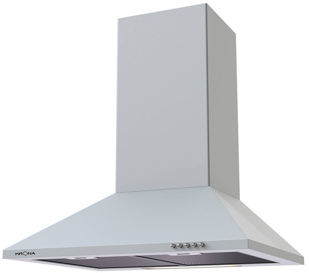 Вытяжка Krona CORNELIA 600 white PB, Белый детальное изображение - 1