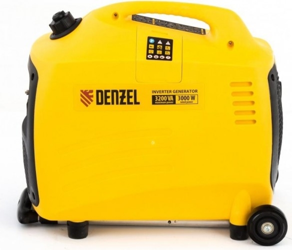 Генератор бензиновый Denzel GT-3200iSE 94703, 3 кВт, Желтый детальное изображение - 4