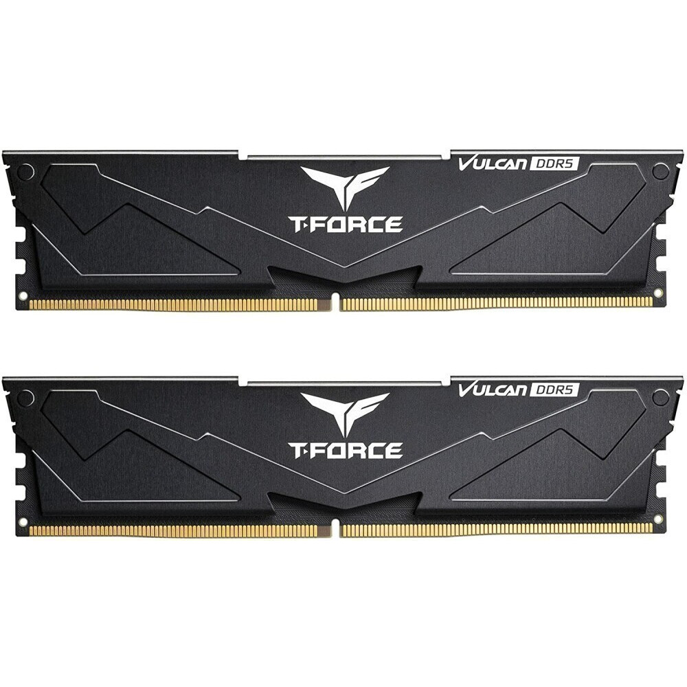 Оперативная память Team T-Force Vulcan DDR5 5600MHz, FLBD532G5600HC36BDC01, 2x16 Гб KIT, 32 Гб детальное изображение - 1
