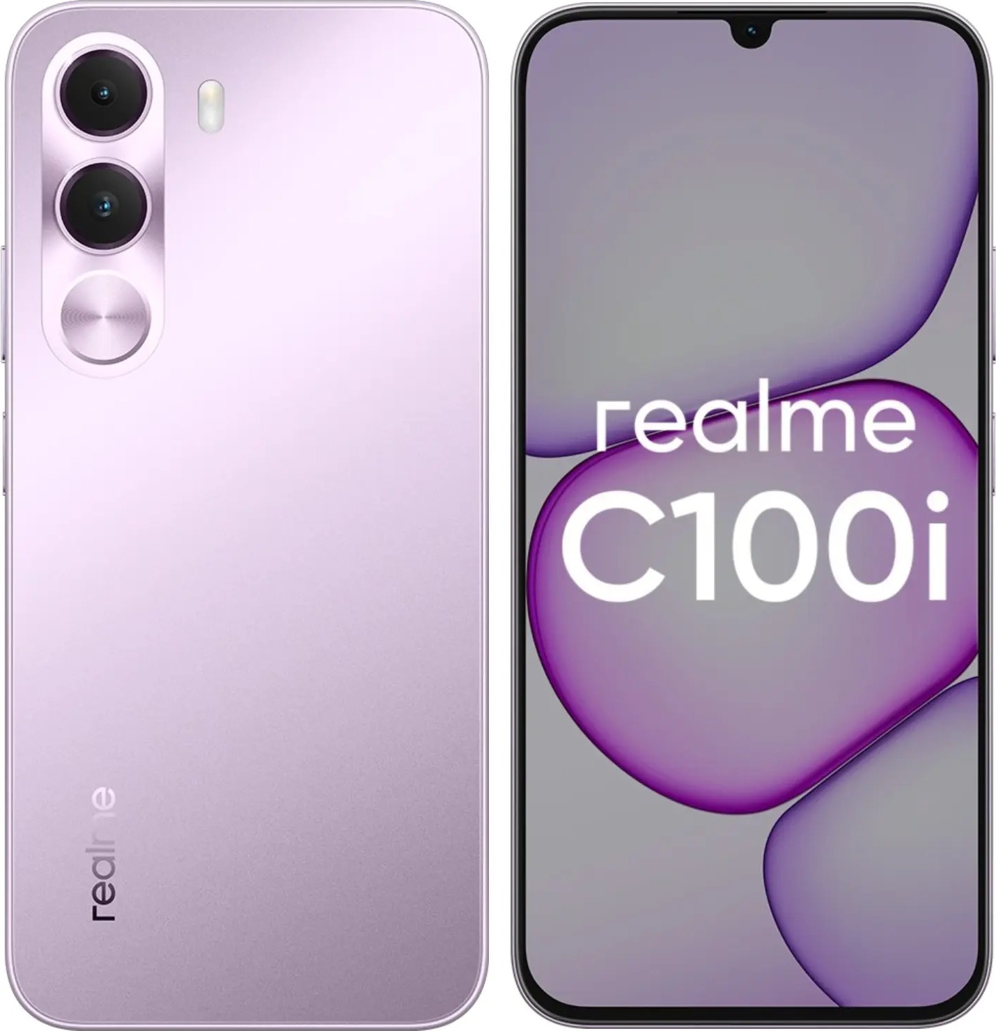 Смартфон Realme C100i 4G 6/128 Гб, Фиолетовый, Dual nano-SIM детальное изображение - 1