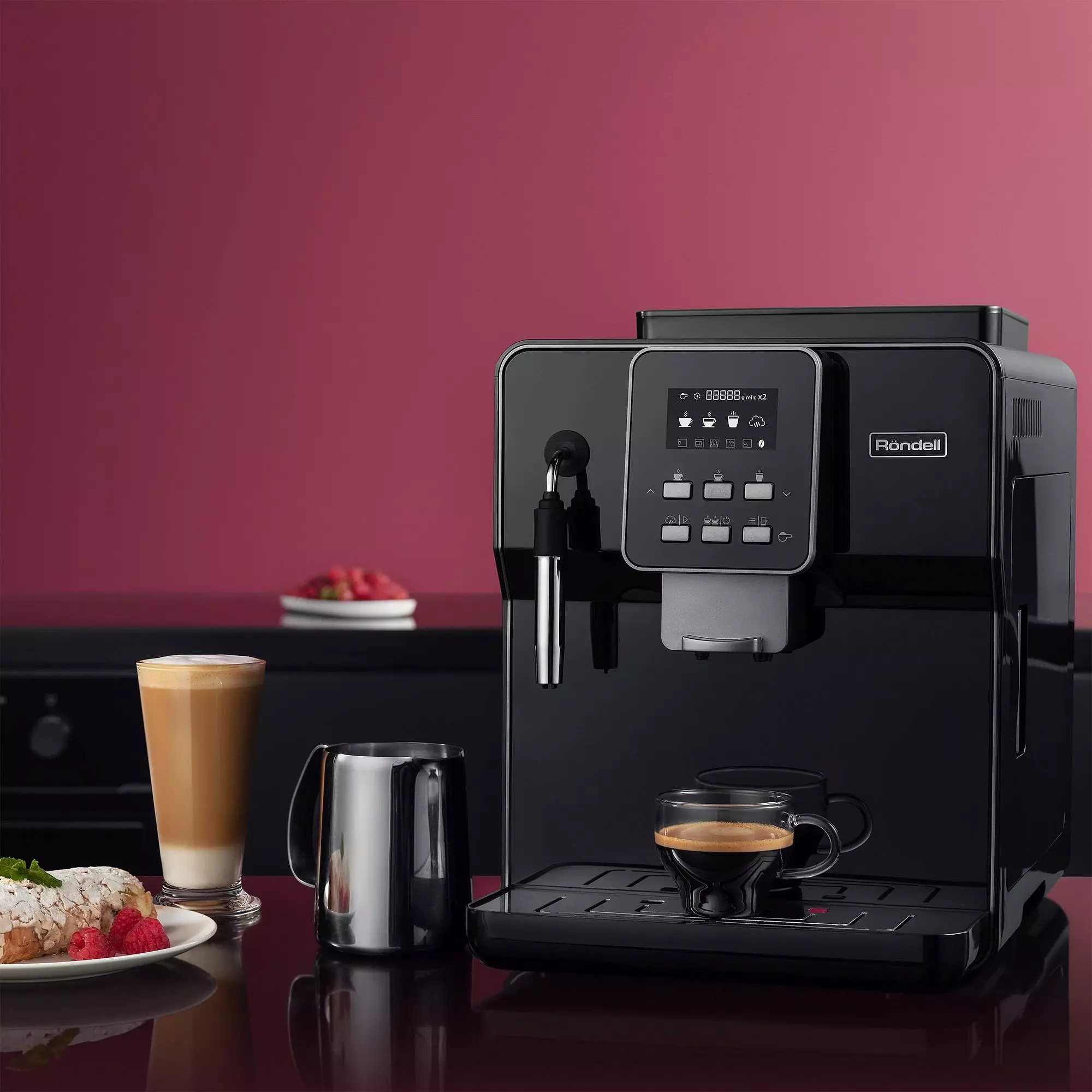 Кофемашина Rondell RDE-1109, Черный детальное изображение - 5