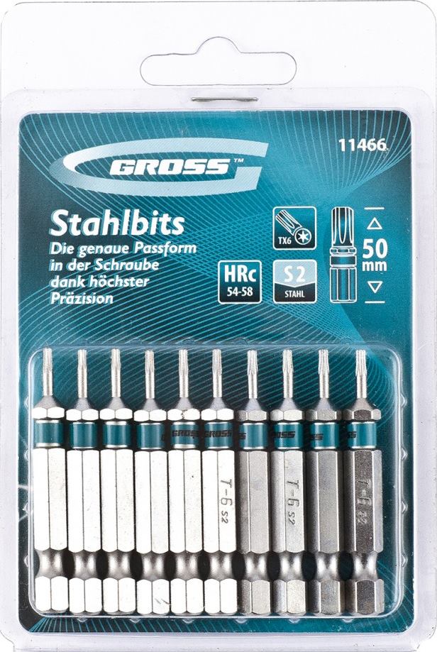 Биты, торцевые головки Gross 11466 детальное изображение - 1