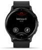 Смарт-часы Garmin Venu 3, Черные с серым безелем и кожаным ремешком вариант - 2